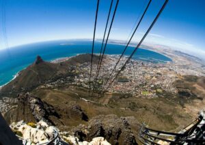 View from the top of the Cable Car