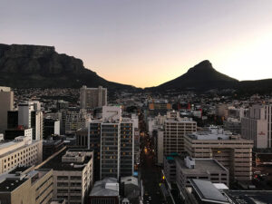 Table Mountain from the City