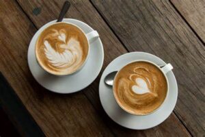 coffee at Victorian and Alfred waterfront