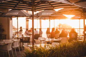 Dining on Camps Bay